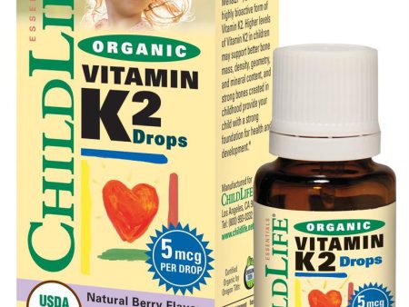 Child Life ChildLife Essential Organic Vitamin K2 Berry 12ml Cheap