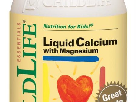 Child Life ChildLife Essential Calcium with Magnesium Orange 480ml For Discount