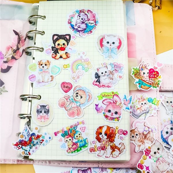 Vintage Animal Sticker Collection For Cheap