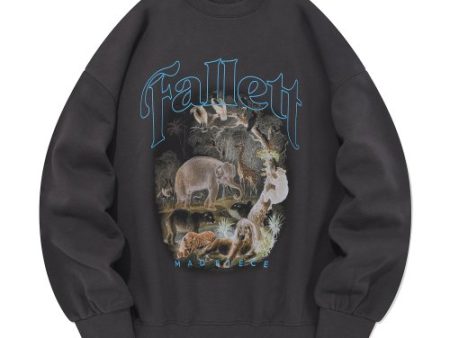 ★Fallett★ Serengeti Sweatshirt Online now