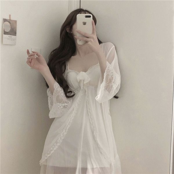 Lazy Angel Nightdress and Robe Sale