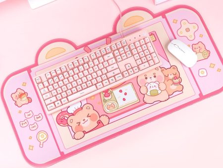 Teddy Bear Bakery Gaming Mousepad Online