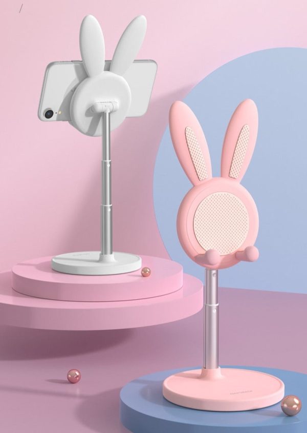 Pink Bunny Telescopic Phone Stand Supply