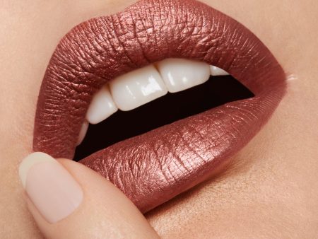 Film Noir | A Frosted Rich Golden Bronze Liquid Lipstick Online Sale