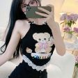 Cupcake Bear Crop Top For Discount