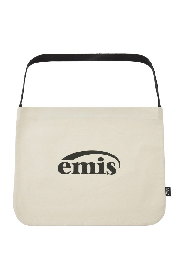 ★Emis★ New Logo Cotton Eco Bag (5colors) Online Sale