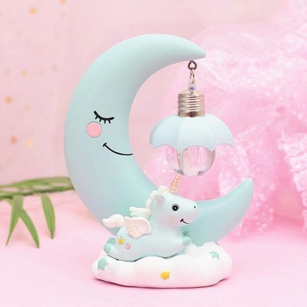 Unicorn Moon Night Light Hot on Sale