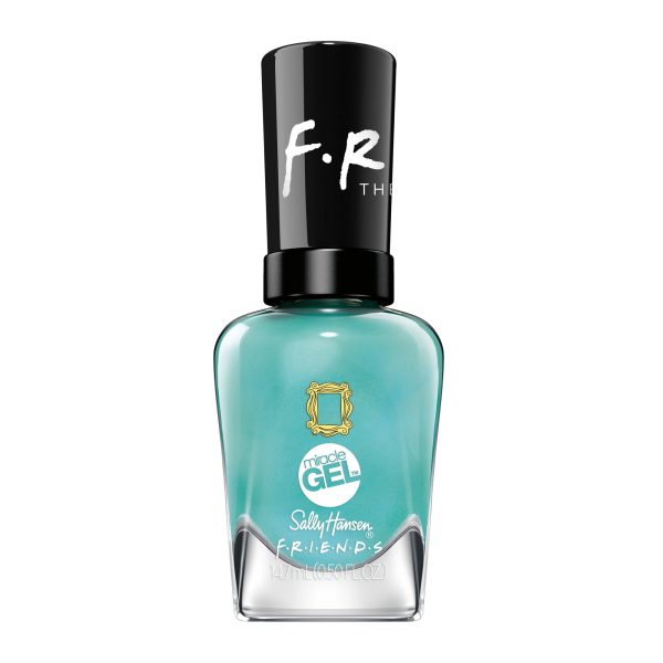 Sally Hansen Miracle Gel Friend Collection Nail Polish 886 The One With The Teal Hot on Sale