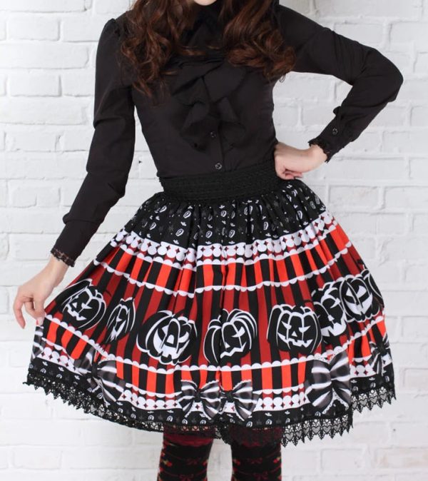 Jack-O-Lantern Skirt Online Hot Sale