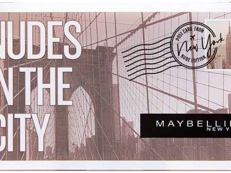 Maybelline Nudes In The City Eyeshadow Palette For Discount