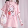 Strawbunny Oversized Tee Cheap