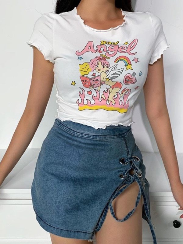 Bad Angel Tee For Sale