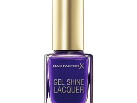 Max Factor Gel Shine Lacquer Nail Polish 35 Lacquered Violet Discount