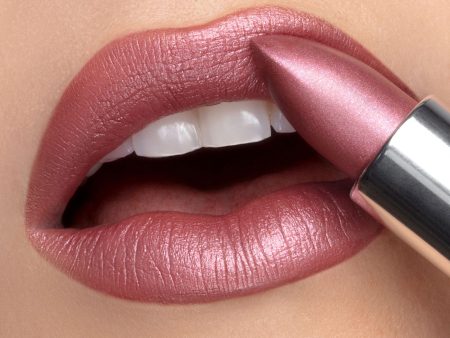 Dahling Crème | A Pale Rosy Mauve with Frosted Shimmer Lipstick Hot on Sale