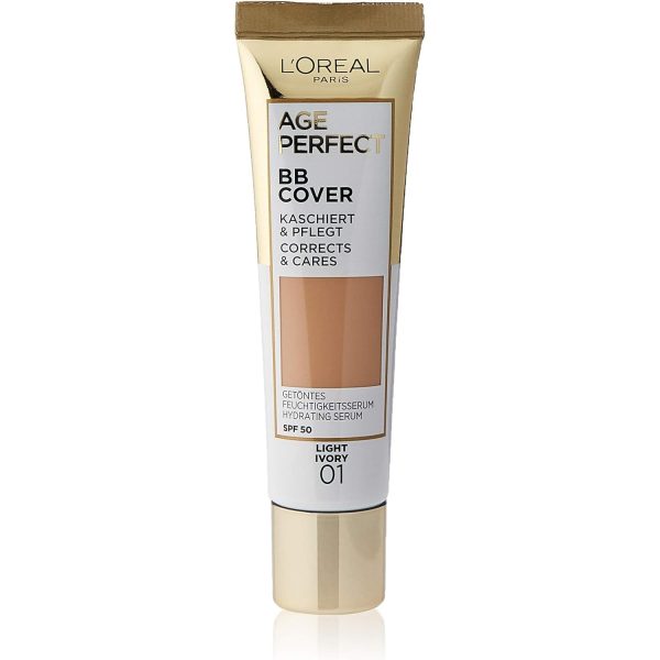 L Oreal Age Perfect BB Cover Foundation 01 Light Ivory Online Sale