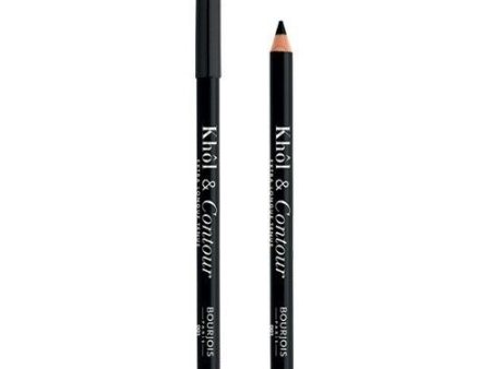 Bourjois Khol & Contour Extra-Long Wear Eyeliner Pencil 001 Noir-Issime For Cheap