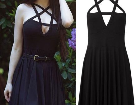 Pentagram Harness Dress For Discount