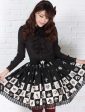 Checkered Chess Skirt Hot on Sale