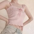 Pink Plaid Princess Crop Top Sale