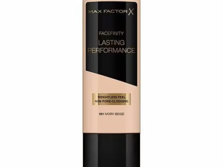 Max Factor Facefinity Lasting Performance Liquid Foundation 101 Ivory Beige Online Sale