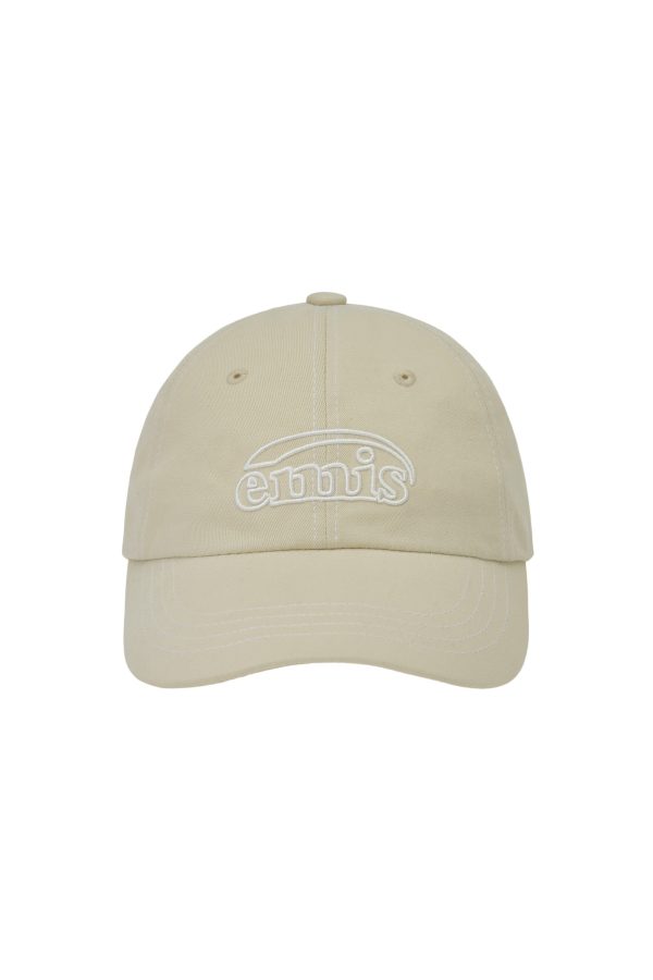 ★Emis★ White Stitch Ball Cap (11colors) Discount