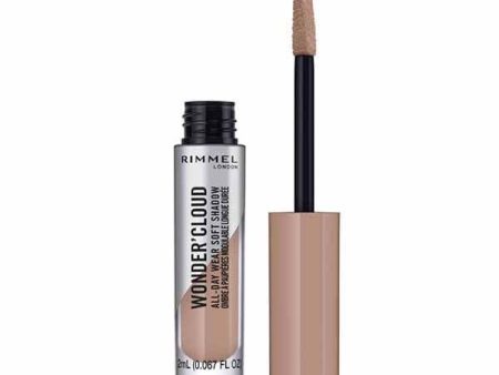 Rimmel London Wonder Cloud All Day Soft Liquid Eyeshadow 002 Foggy Beige Supply