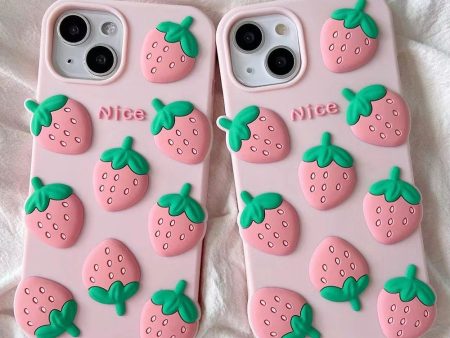 Strawberry Cream iPhone Case on Sale