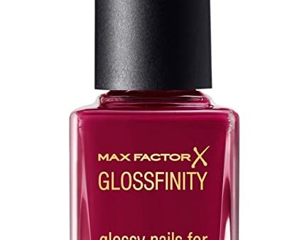 Max Factor Glossfinity Nail Polish 155 Burgundy Crush For Sale