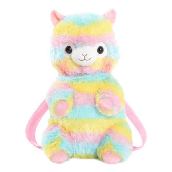 Rainbow Alpaca Backpack For Sale