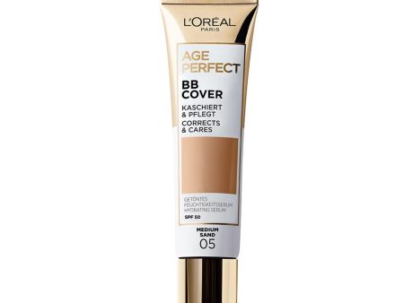 L Oreal Age Perfect BB Cover Foundation 05 Medium Sand Hot on Sale