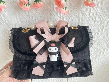 Chiffon & Lace Kawaii Purse on Sale