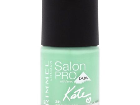 Rimmel London Salon Pro Lycra By Kate Nail Polish 241 Green Dargon Hot on Sale