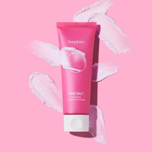 ★Be Plain★ Pink Salt AHA BHA Cleansing Foam For Sale