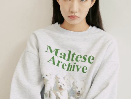 ★Wai Kei★ Maltese Archive Sweatshirts Online Sale