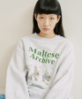 ★Wai Kei★ Maltese Archive Sweatshirts Online Sale