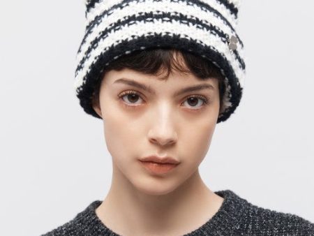 ★Fallett★ Nero Beanie Black Online Hot Sale