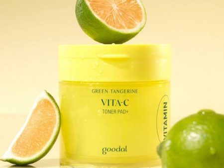 [1+1] ★Goodal★ Green Tangerine Vita Toner Pad Online now