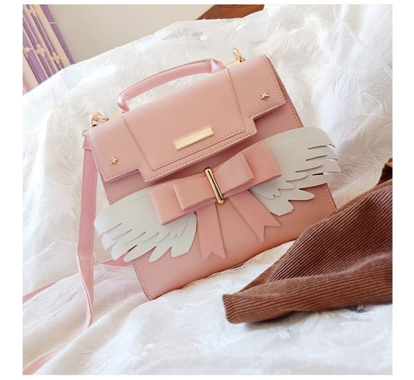 Pink Angel Wing Handbag Online Hot Sale