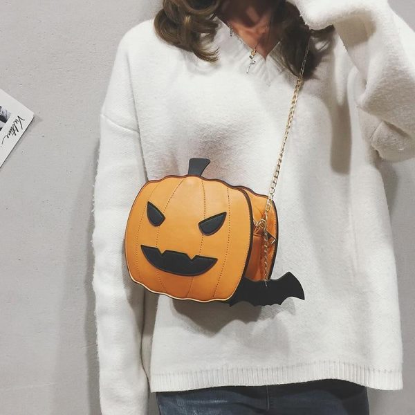 Spoopy Pumpkin Bag Fashion