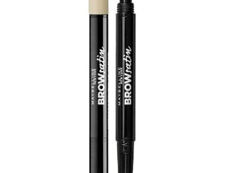 Maybelline Brow Satin Eyebrow Duo Pencil & Filling Powder Light Blonde Online now