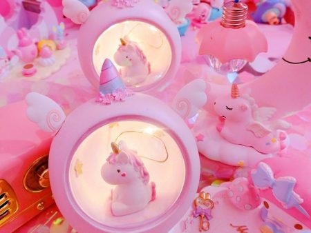 Unicorn Globe Night Light Hot on Sale