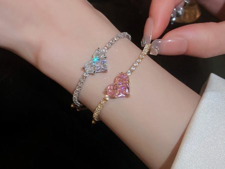 Princess Heart Bracelet For Cheap