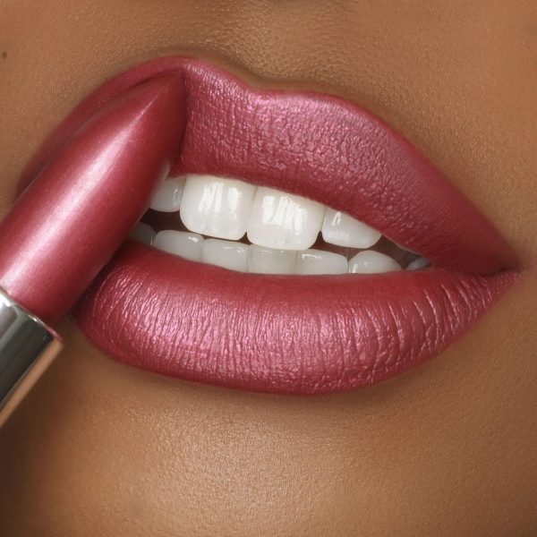 Mahvelous Crème | A Muted Raspberry with Pink and Gold Shimmer Lipstick Supply