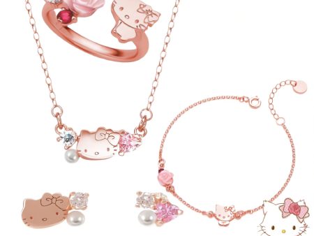 Charmmy Rose Gold Jewelry Set Supply