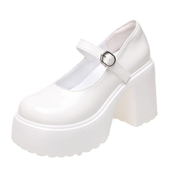 Classic Mary Jane Platform Shoes Cheap