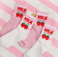 Strawberry Milk Socks Discount