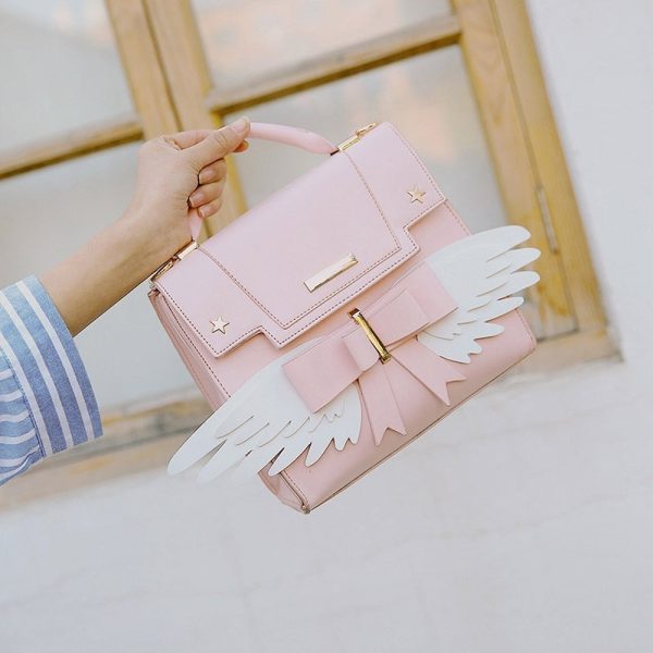 Pink Angel Wing Handbag Online Hot Sale