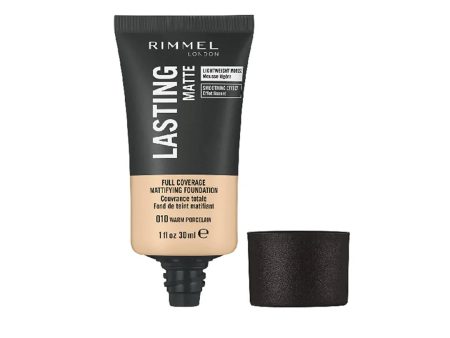 Rimmel London Lasting Matte Foundation 010 Warm Porcelain Fashion