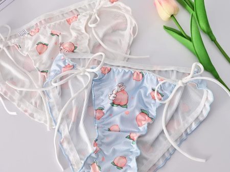 Peachy Bunny Panties For Cheap