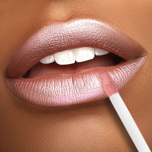 Soft Box  | A Pale Nude Pink With Silver And Gold Shimmer Liquid Lipstick Cheap